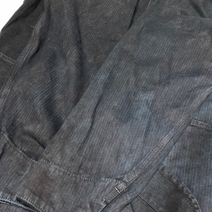 【中古品】【メンズ】 OSHKOSH B'GOSH オシュコシュ ビゴッシュ COVERALL JACKET カバーオール ジャケット 三角タグ 後染め 146-260624-as-01-izu カラー：ブラック 万代Net店