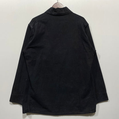 【中古品】【メンズ】 OSHKOSH B'GOSH オシュコシュ ビゴッシュ COVERALL JACKET カバーオール ジャケット 三角タグ 後染め 146-260624-as-01-izu カラー：ブラック 万代Net店