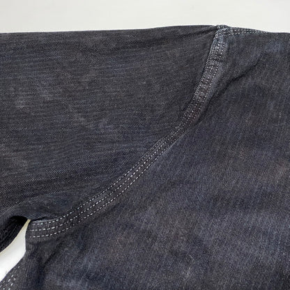 【中古品】【メンズ】 OSHKOSH B'GOSH オシュコシュ ビゴッシュ COVERALL JACKET カバーオール ジャケット 三角タグ 後染め 146-260624-as-01-izu カラー：ブラック 万代Net店