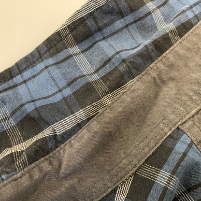 【中古品】【メンズ】 CARHARTT カーハート 102202 988 2016年製 RELAXED FIT CHECK LS BD SHIRT リラックスド フィット チェック ロングスリーブ ボタンダウン シャツ トップス 長袖 146-260730-cs-17-izu サイズ：M-R カラー：ブルー 万代Net店
