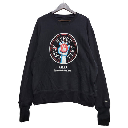 【中古品】【メンズ】 CUNE キューン THLJ SWEATSHIRT スウェットシャツ トップス 長袖 142-260702-cs-04-izu サイズ：3 カラー：ブラック 万代Net店