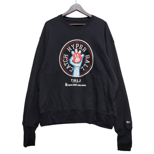 【中古品】【メンズ】 CUNE キューン THLJ SWEATSHIRT スウェットシャツ トップス 長袖 142-260702-cs-04-izu サイズ：3 カラー：ブラック 万代Net店