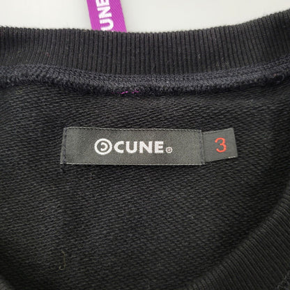 【中古品】【メンズ】 CUNE キューン THLJ SWEATSHIRT スウェットシャツ トップス 長袖 142-260702-cs-04-izu サイズ：3 カラー：ブラック 万代Net店