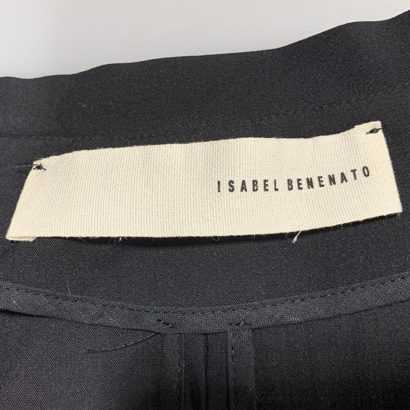 【中古品】【レディース】 ISABEL BENENATO イザベルベネナート LONG ONE PIECE ロングワンピース 168-260701-as-02-izu サイズ：38 カラー：ブラック 万代Net店