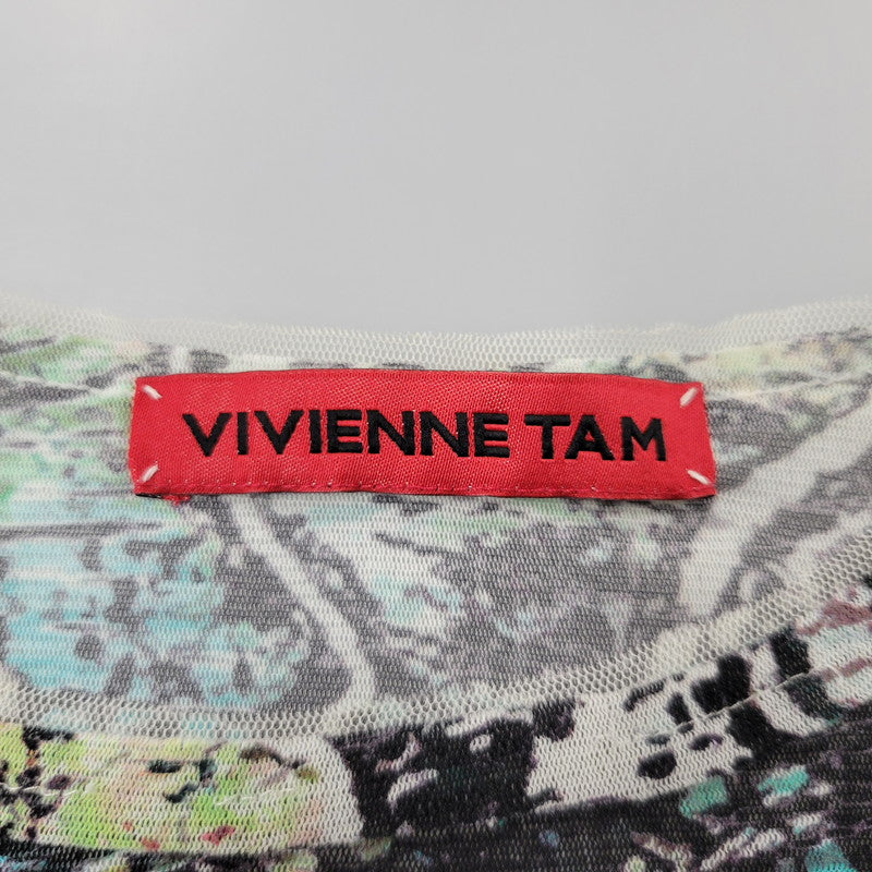 【中古品】【レディース】 VIVIENNE TAM ヴィヴィアンタム 08176345 POWER NET ONE PICE パワー ネット ワンピース 168-260702-cs-08-izu サイズ：38 カラー：マルチ 万代Net店
