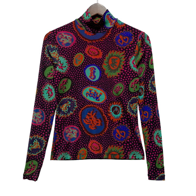 【中古品】【レディース】 VIVIENNE TAM ヴィヴィアンタム POWER NET L/S TEE 13276010 パワーネット ロングスリーブ Tシャツ 長袖 168-260701-as-04-izu サイズ：38 カラー：マルチカラー 万代Net店