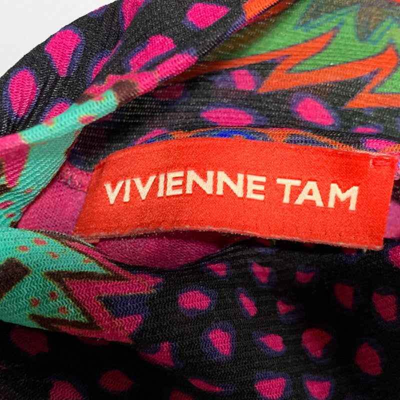 【中古品】【レディース】 VIVIENNE TAM ヴィヴィアンタム POWER NET L/S TEE 13276010 パワーネット ロングスリーブ Tシャツ 長袖 168-260701-as-04-izu サイズ：38 カラー：マルチカラー 万代Net店