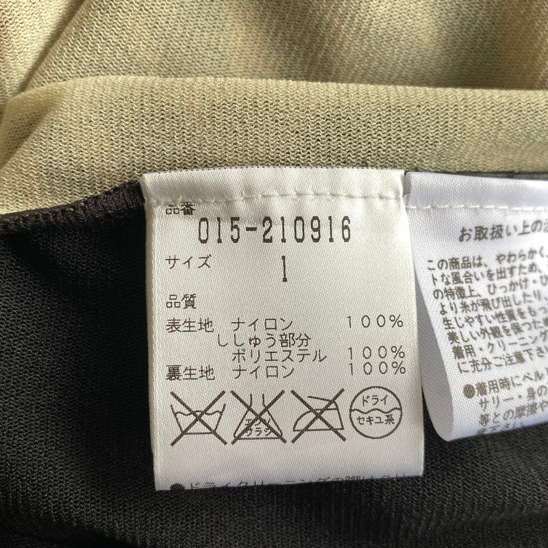 【中古品】【レディース】 VIVIENNE TAM ヴィヴィアンタム 015-210916 POWER NET CHINA CUT SEW パワー ネット チャイナ カットソー トップス 長袖 168-260622-cs-14-izu サイズ：1 カラー：マルチ 万代Net店