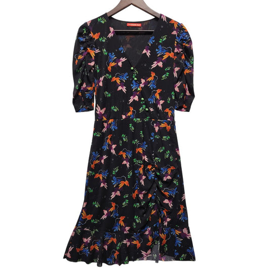 【中古品】【レディース】 VIVIENNE TAM ヴィヴィアンタム POWER NET GOLDENFISH ONE PIECE 11176540 パワーネット ゴールデンフィッシュ ワンピース 金魚 168-260623-as-05-izu サイズ：38 カラー：ブラック 万代Net店