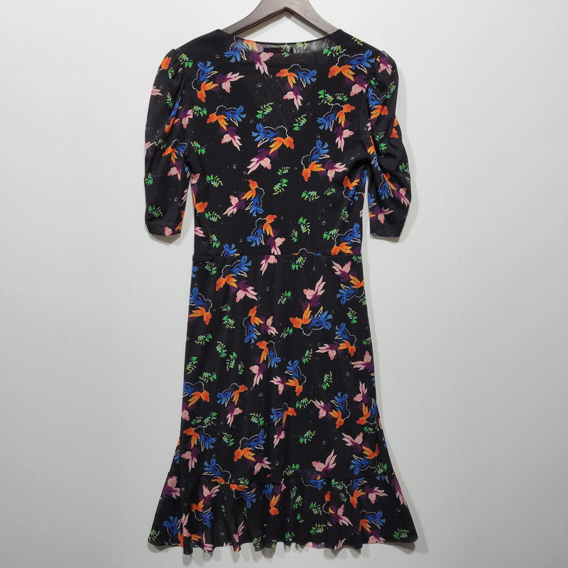【中古品】【レディース】 VIVIENNE TAM ヴィヴィアンタム POWER NET GOLDENFISH ONE PIECE 11176540 パワーネット ゴールデンフィッシュ ワンピース 金魚 168-260623-as-05-izu サイズ：38 カラー：ブラック 万代Net店