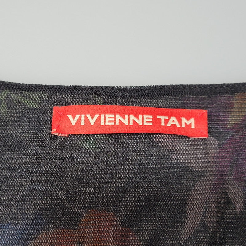 【中古品】【レディース】 VIVIENNE TAM ヴィヴィアンタム POWER NET GOLDENFISH ONE PIECE 11176540 パワーネット ゴールデンフィッシュ ワンピース 金魚 168-260623-as-05-izu サイズ：38 カラー：ブラック 万代Net店