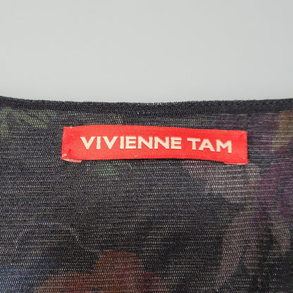 【中古品】【レディース】 VIVIENNE TAM ヴィヴィアンタム POWER NET GOLDENFISH ONE PIECE 11176540 パワーネット ゴールデンフィッシュ ワンピース 金魚 168-260623-as-05-izu サイズ：38 カラー：ブラック 万代Net店