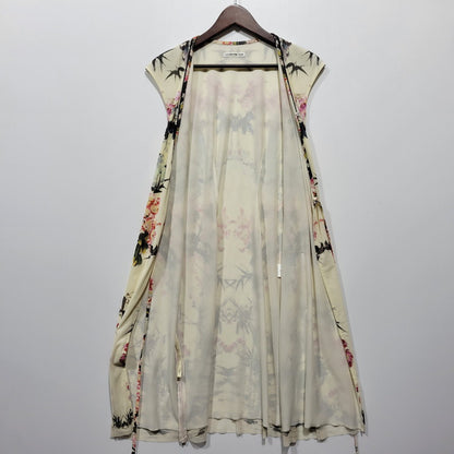 【中古品】【レディース】 VIVIENNE TAM ヴィヴィアンタム INK PAINTING ONE PIECE 07175387 インクペインティング ワンピース 168-260623-as-06-izu サイズ：38 カラー：クリーム系 万代Net店