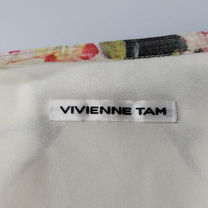 【中古品】【レディース】 VIVIENNE TAM ヴィヴィアンタム INK PAINTING ONE PIECE 07175387 インクペインティング ワンピース 168-260623-as-06-izu サイズ：38 カラー：クリーム系 万代Net店