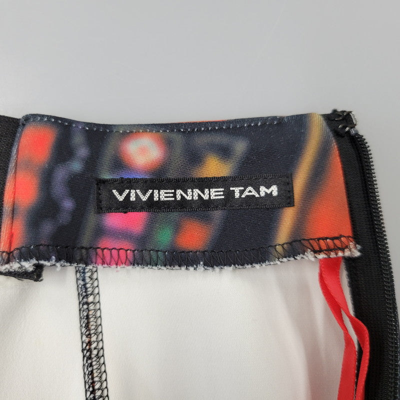 【中古品】【レディース】 VIVIENNE TAM ヴィヴィアンタム 13275922 HONG KONG NEON PRINT SKIRT 香港 ネオン プリント スカート 168-260702-cs-09-izu サイズ：38 カラー：マルチ 万代Net店