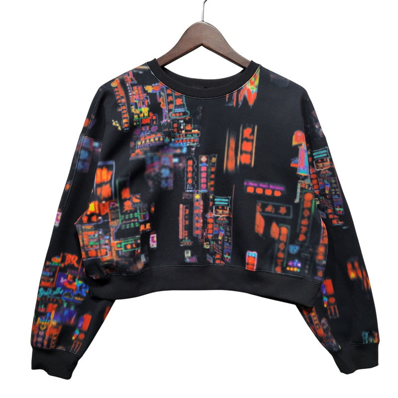 【中古品】【レディース】 VIVIENNE TAM ヴィヴィアンタム HONG KONG NEON PRINT SWEAT 13275960 香港ネオンプリント スウェット 長袖 168-260623-as-08-izu サイズ：38 カラー：マルチカラー 万代Net店