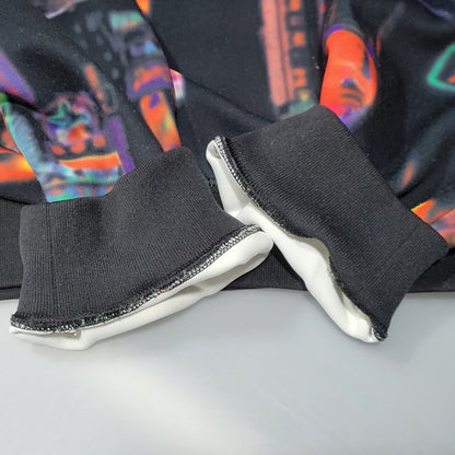 【中古品】【レディース】 VIVIENNE TAM ヴィヴィアンタム HONG KONG NEON PRINT SWEAT 13275960 香港ネオンプリント スウェット 長袖 168-260623-as-08-izu サイズ：38 カラー：マルチカラー 万代Net店