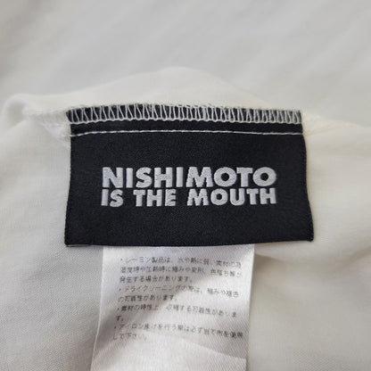 【中古品】【メンズ】 NISHIMOTO IS THE MOUTH ニシモトイズザマウス PORTRAIT HAWAIIAN SHIRT ポートレイト ハワイアン シャツ トップス 半袖 142-260702-cs-02-izu サイズ：L カラー：ホワイト 万代Net店