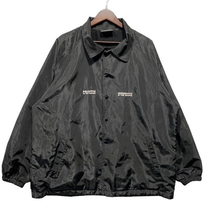 【中古品】【メンズ】 NISHIMOTO IS THE MOUTH ニシモト イズ ザ マウス COACH JACKET コーチジャケット 142-260624-as-09-izu サイズ：M-L カラー：ブラック 万代Net店