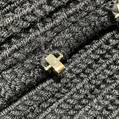 【中古品】【レディース】 GUCCI グッチ RABBIT FUR CARDIGAN 148641 X9247 ファー カーディガン 長袖 168-260624-as-05-izu サイズ：XS カラー：ブラック 万代Net店