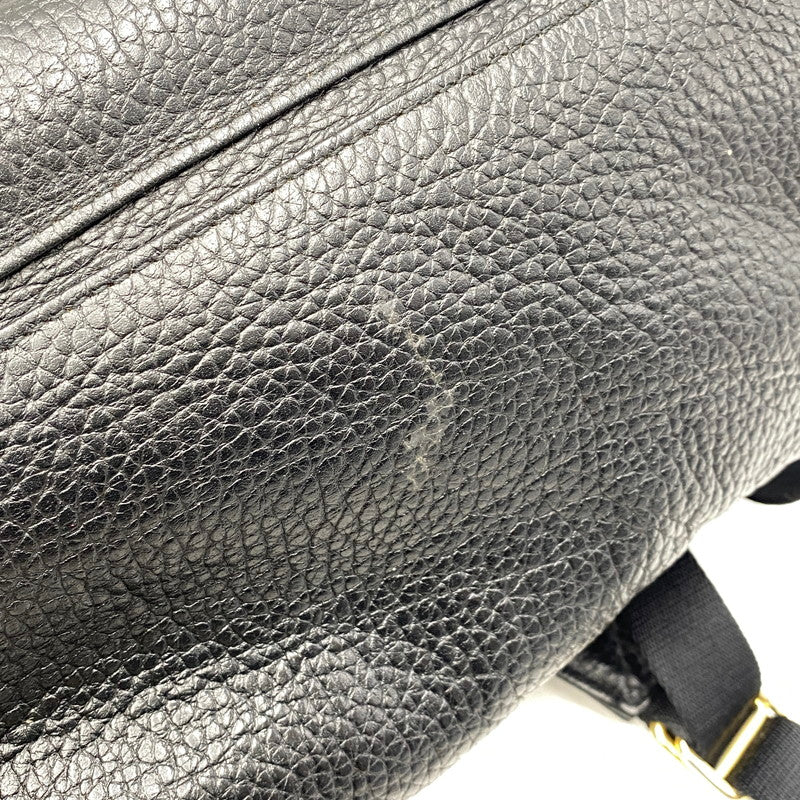 【中古品】【メンズ/レディース】 PORTER×5525GALLERY ポーター×5525ギャラリー LEATHER BACK PACK レザー バック パック カバン 鞄 188-260624-cs-08-izu カラー：ブラック 万代Net店