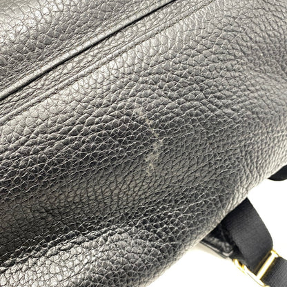 【中古品】【メンズ/レディース】 PORTER×5525GALLERY ポーター×5525ギャラリー LEATHER BACK PACK レザー バック パック カバン 鞄 188-260624-cs-08-izu カラー：ブラック 万代Net店