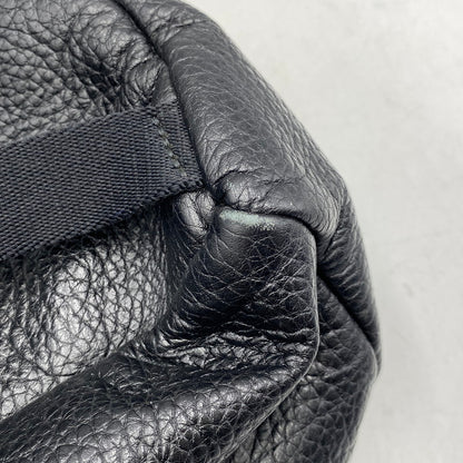 【中古品】【メンズ/レディース】 PORTER×5525GALLERY ポーター×5525ギャラリー LEATHER BACK PACK レザー バック パック カバン 鞄 188-260624-cs-08-izu カラー：ブラック 万代Net店