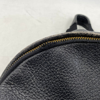 【中古品】【メンズ/レディース】 PORTER×5525GALLERY ポーター×5525ギャラリー LEATHER BACK PACK レザー バック パック カバン 鞄 188-260624-cs-08-izu カラー：ブラック 万代Net店