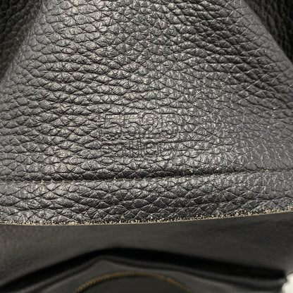 【中古品】【メンズ/レディース】 PORTER×5525GALLERY ポーター×5525ギャラリー LEATHER BACK PACK レザー バック パック カバン 鞄 188-260624-cs-08-izu カラー：ブラック 万代Net店