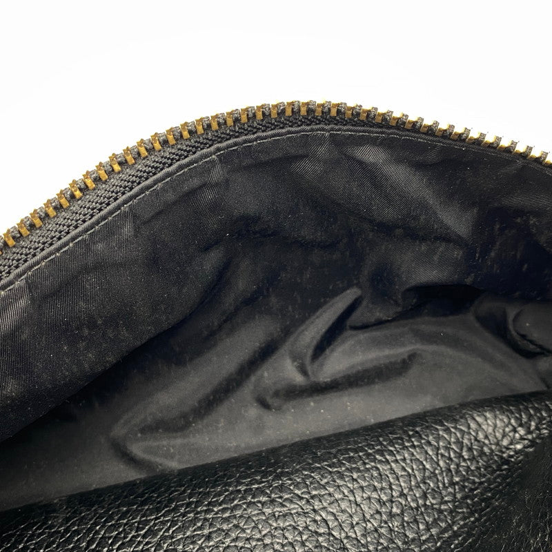 【中古品】【メンズ/レディース】 PORTER×5525GALLERY ポーター×5525ギャラリー LEATHER BACK PACK レザー バック パック カバン 鞄 188-260624-cs-08-izu カラー：ブラック 万代Net店