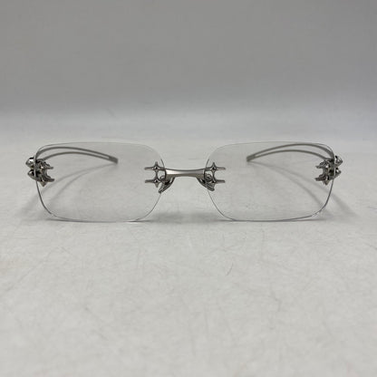 【中古品】【メンズ/レディース】 GENTLE MONSTER ジェントルモンスター BOLD TETRA 02 SUNGLASSES ボールド テトラ サングラス 203-260624-cs-07-izu サイズ：59口17-143 カラー：シルバー 万代Net店