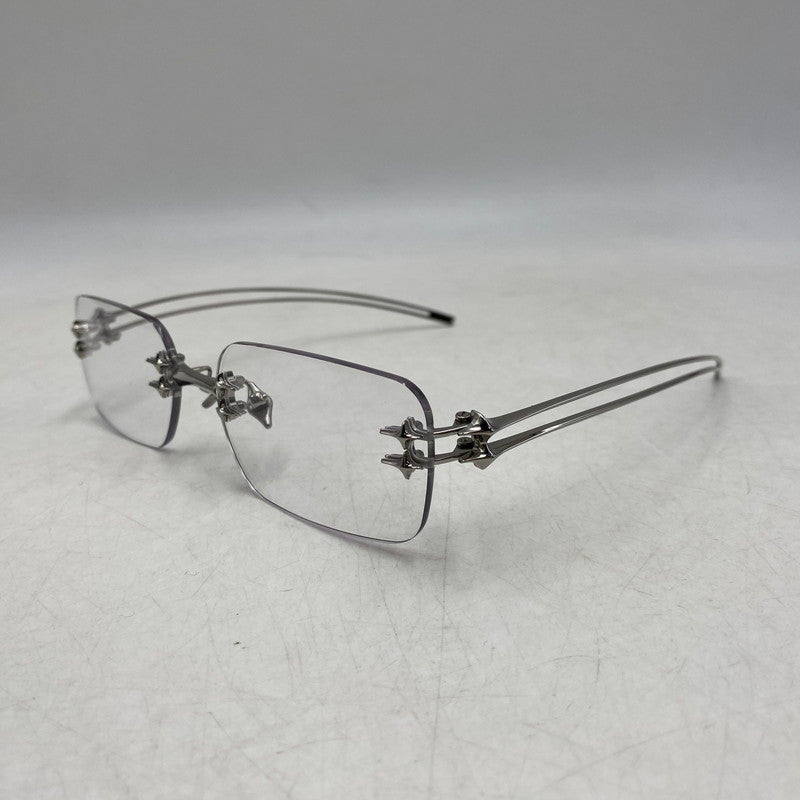 【中古品】【メンズ/レディース】 GENTLE MONSTER ジェントルモンスター BOLD TETRA 02 SUNGLASSES ボールド テトラ サングラス 203-260624-cs-07-izu サイズ：59口17-143 カラー：シルバー 万代Net店