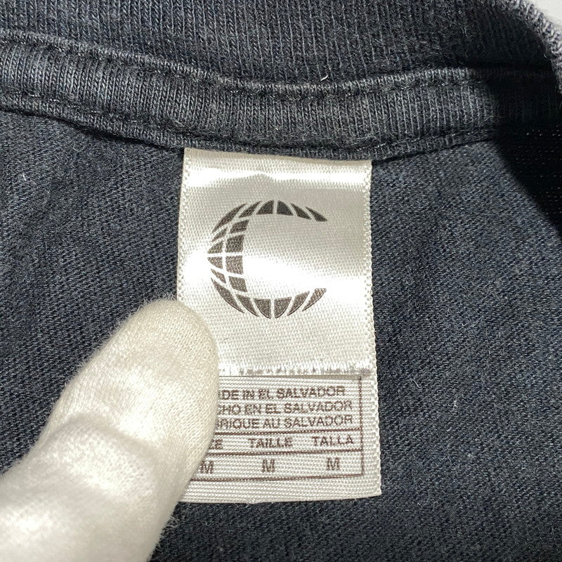 【中古品】【メンズ】 USED SKULL TEE スカル Tシャツ 半袖 エルサルバドル製 146-260624-as-06-izu サイズ：M カラー：ブラック 万代Net店