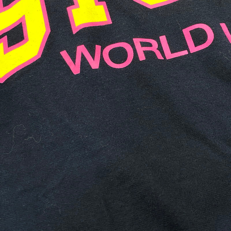 【中古品】【メンズ】 STUSSY ステューシー STUSSY WORLD LEAGUE REVERSIBLE S S TEE ステューシー ワールド リーグ リバーシブル ショートスリーブ Tシャツ トップス 半袖 142-260712-ya-11-izu サイズ：S カラー：ネイビー/イエロー 万代Net店