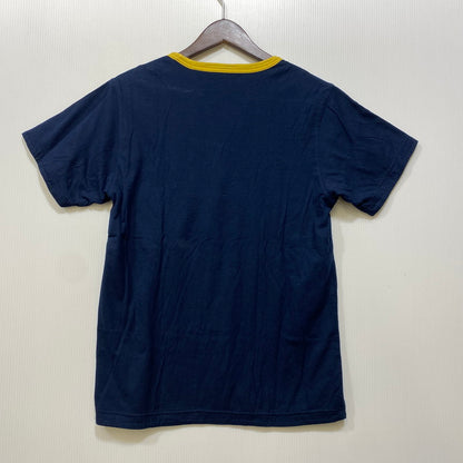 【中古品】【メンズ】 STUSSY ステューシー STUSSY WORLD LEAGUE REVERSIBLE S S TEE ステューシー ワールド リーグ リバーシブル ショートスリーブ Tシャツ トップス 半袖 142-260712-ya-11-izu サイズ：S カラー：ネイビー/イエロー 万代Net店