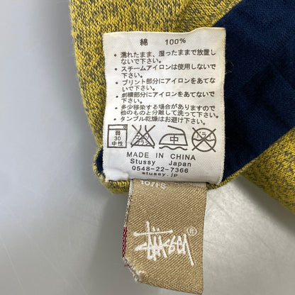 【中古品】【メンズ】 STUSSY ステューシー STUSSY WORLD LEAGUE REVERSIBLE S S TEE ステューシー ワールド リーグ リバーシブル ショートスリーブ Tシャツ トップス 半袖 142-260712-ya-11-izu サイズ：S カラー：ネイビー/イエロー 万代Net店