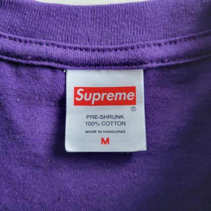 【中古品】【メンズ】 SUPREME シュプリーム 24FW 4 LIFE TEE ライフ Tシャツ トップス 半袖 149-260623-ya-11-izu サイズ：M カラー：パープル 万代Net店