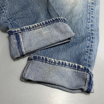 【現状渡し品】【メンズ】 Levi's リーバイス 501XX DENIM PANTS 2501-0117 デニムパンツ 刻印653 USA製 ジーンズ 157-260623-as-16-izu サイズ：35×40 カラー：ライトインディゴ 万代Net店