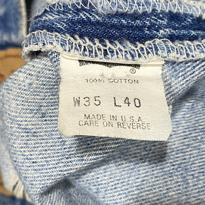 【現状渡し品】【メンズ】 Levi's リーバイス 501XX DENIM PANTS 2501-0117 デニムパンツ 刻印653 USA製 ジーンズ 157-260623-as-16-izu サイズ：35×40 カラー：ライトインディゴ 万代Net店