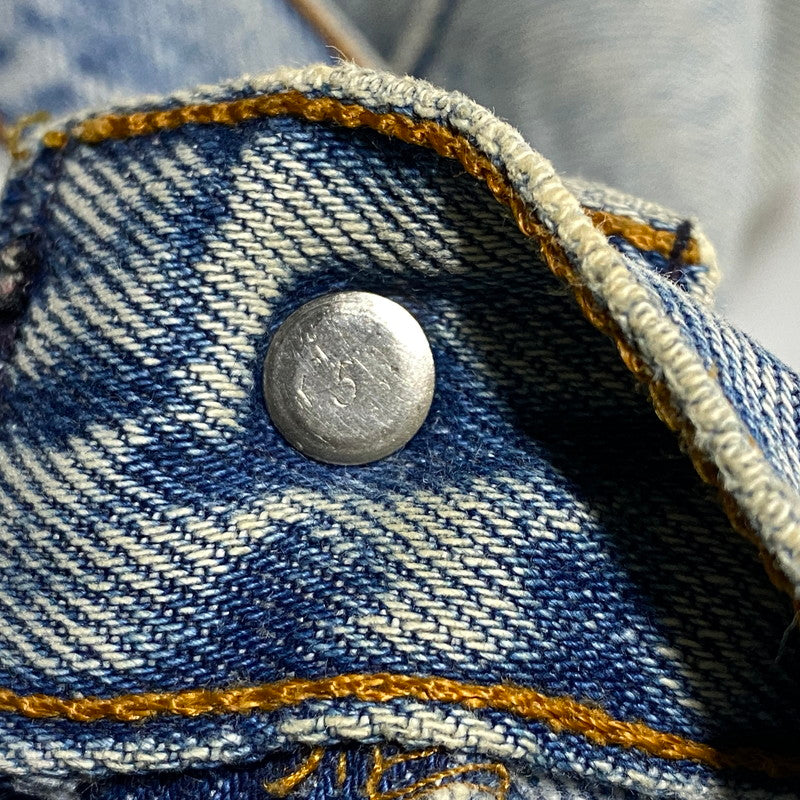 【現状渡し品】【メンズ】 Levi's リーバイス 501XX DENIM PANTS 2501-0117 デニムパンツ 刻印653 USA製 ジーンズ 157-260623-as-16-izu サイズ：35×40 カラー：ライトインディゴ 万代Net店