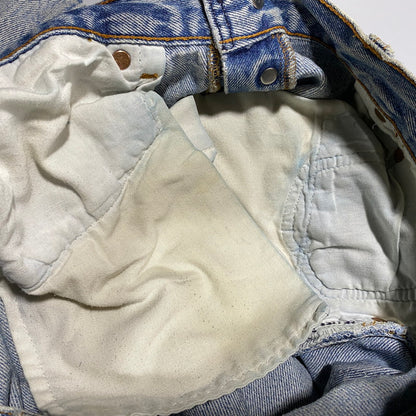 【現状渡し品】【メンズ】 Levi's リーバイス 501XX DENIM PANTS 2501-0117 デニムパンツ 刻印653 USA製 ジーンズ 157-260623-as-16-izu サイズ：35×40 カラー：ライトインディゴ 万代Net店
