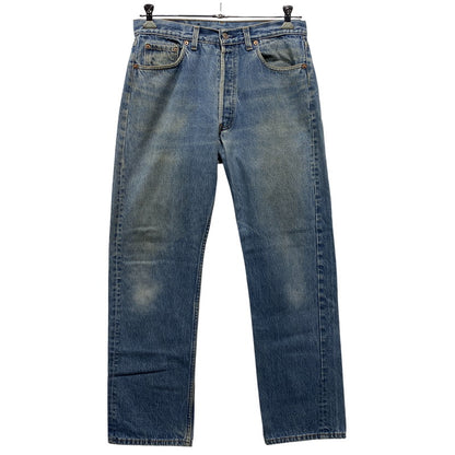 【中古品】【メンズ】 Levi's リーバイス DENIM PANTS 00501-0115 デニムパンツ 刻印501 USA製 ジーンズ 157-260623-as-15-izu サイズ：34×30 カラー：インディゴ 万代Net店