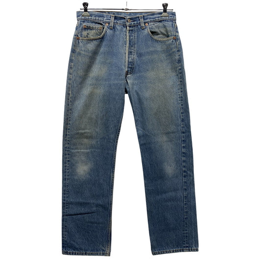 【中古品】【メンズ】 Levi's リーバイス DENIM PANTS 00501-0115 デニムパンツ 刻印501 USA製 ジーンズ 157-260623-as-15-izu サイズ：34×30 カラー：インディゴ 万代Net店