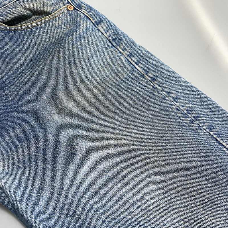 【中古品】【メンズ】 Levi's リーバイス DENIM PANTS 00501-0115 デニムパンツ 刻印501 USA製 ジーンズ 157-260623-as-15-izu サイズ：34×30 カラー：インディゴ 万代Net店