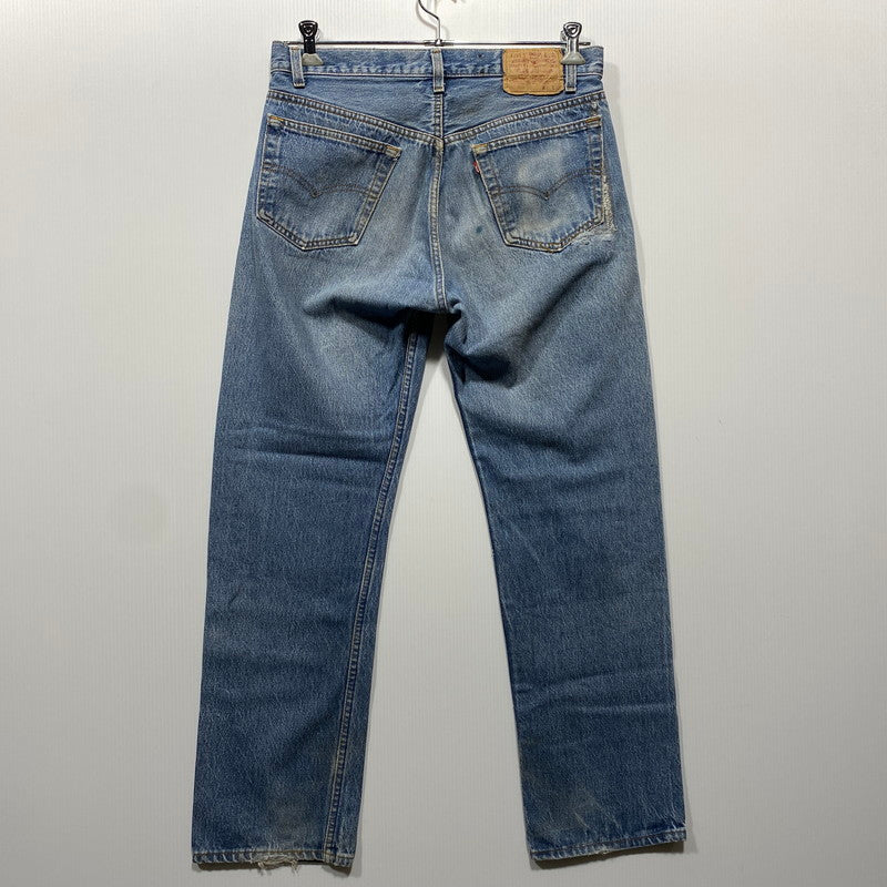 【中古品】【メンズ】 Levi's リーバイス DENIM PANTS 00501-0115 デニムパンツ 刻印501 USA製 ジーンズ 157-260623-as-15-izu サイズ：34×30 カラー：インディゴ 万代Net店