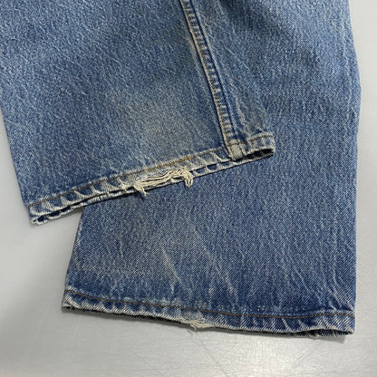 【中古品】【メンズ】 Levi's リーバイス DENIM PANTS 00501-0115 デニムパンツ 刻印501 USA製 ジーンズ 157-260623-as-15-izu サイズ：34×30 カラー：インディゴ 万代Net店