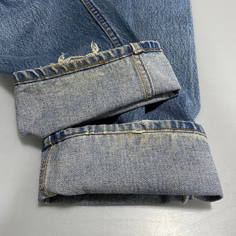 【中古品】【メンズ】 Levi's リーバイス DENIM PANTS 00501-0115 デニムパンツ 刻印501 USA製 ジーンズ 157-260623-as-15-izu サイズ：34×30 カラー：インディゴ 万代Net店