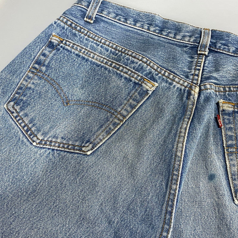 【中古品】【メンズ】 Levi's リーバイス DENIM PANTS 00501-0115 デニムパンツ 刻印501 USA製 ジーンズ 157-260623-as-15-izu サイズ：34×30 カラー：インディゴ 万代Net店