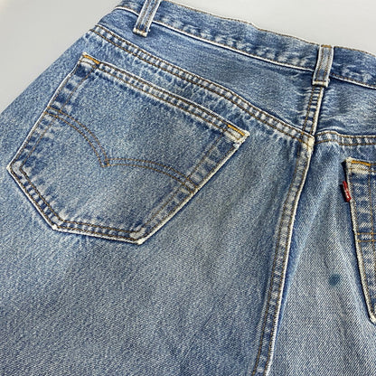 【中古品】【メンズ】 Levi's リーバイス DENIM PANTS 00501-0115 デニムパンツ 刻印501 USA製 ジーンズ 157-260623-as-15-izu サイズ：34×30 カラー：インディゴ 万代Net店