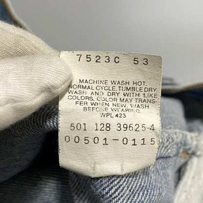 【中古品】【メンズ】 Levi's リーバイス DENIM PANTS 00501-0115 デニムパンツ 刻印501 USA製 ジーンズ 157-260623-as-15-izu サイズ：34×30 カラー：インディゴ 万代Net店